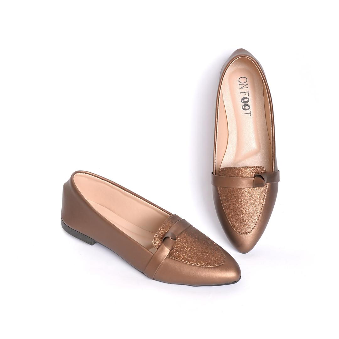GlamHive™ Brown Rexine Pumps – Elegant, Comfortable & Perfect for Every Occasion