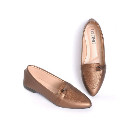GlamHive™ Brown Rexine Pumps – Elegant, Comfortable & Perfect for Every Occasion