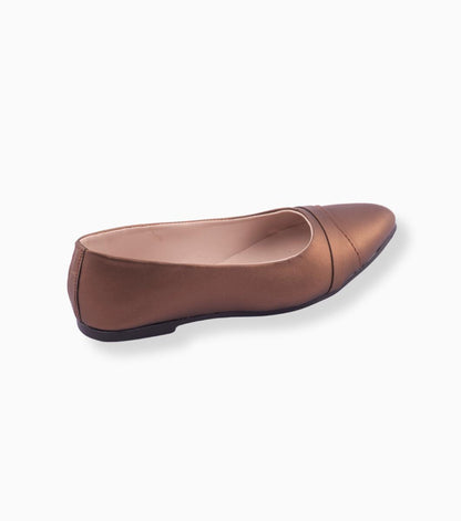 GlamHive™ Brown Rexine Pumps – Timeless Elegance & All-Day Comfort
