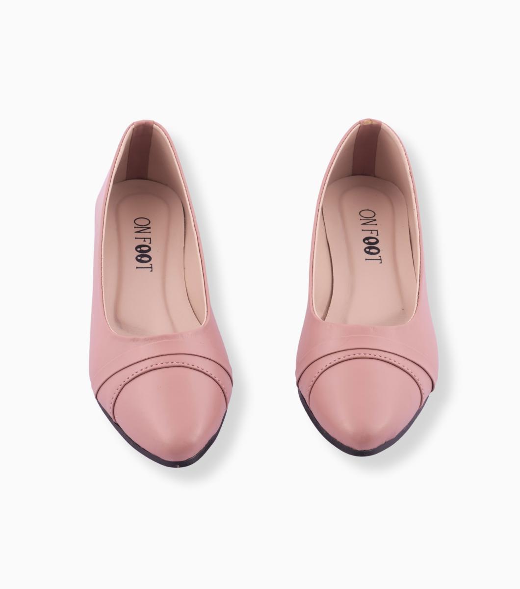 GlamHive™ Golden Rexine Pumps – Shine with Elegance & Walk in Comfort