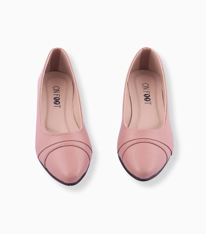 GlamHive™ Golden Rexine Pumps – Shine with Elegance & Walk in Comfort