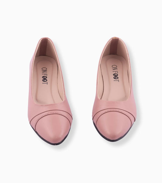 GlamHive™ Golden Rexine Pumps – Shine with Elegance & Walk in Comfort