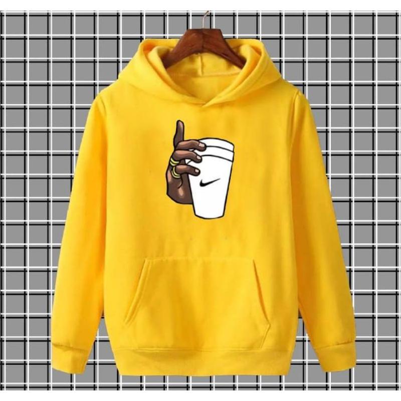 “GlamHivePK™ Men’s Printed Fleece Hoodie – Stylish & Cozy Hooded Sweatshirt 🤍 | Free Delivery 🚚”
