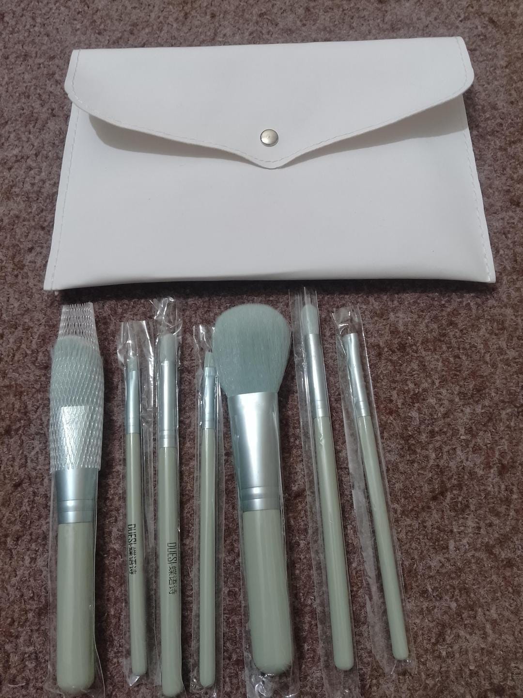 2-in-1 Reusable Makeup Brush Set for Perfect Blending & Contouring