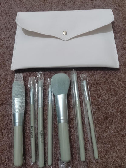2-in-1 Reusable Makeup Brush Set for Perfect Blending & Contouring
