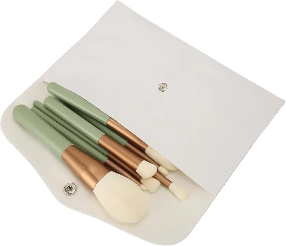 2-in-1 Reusable Makeup Brush Set for Perfect Blending & Contouring