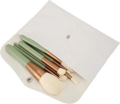 2-in-1 Reusable Makeup Brush Set for Perfect Blending & Contouring