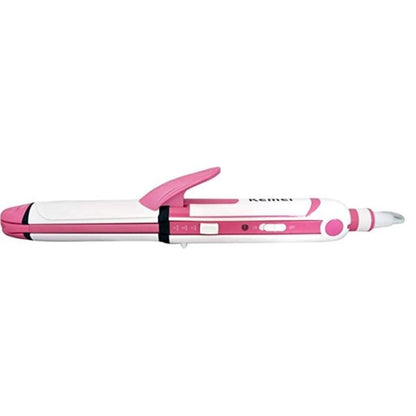 Hair Straightener & Curling Iron KM-1291 – Fast Heat-Up with Ion Technology