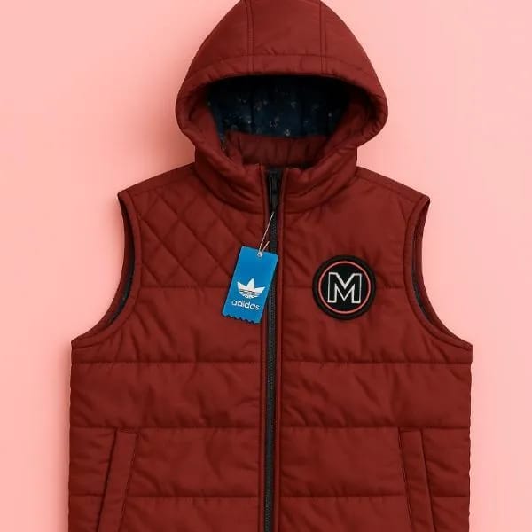 Men’s Printed Parachute Hooded Jacket – Bold, Warm & Street-Ready