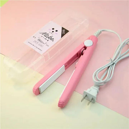3 Pcs Mini Hair Straightener Set – Lightweight, Portable & Travel-Friendly