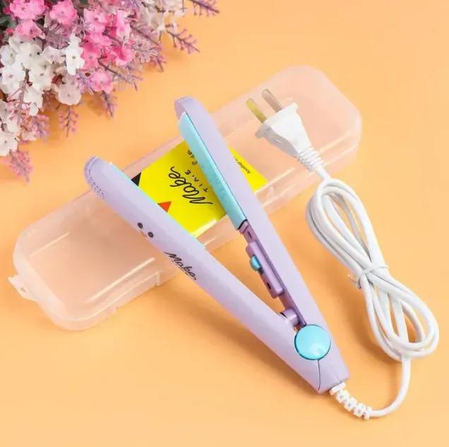 3 Pcs Mini Hair Straightener Set – Lightweight, Portable & Travel-Friendly