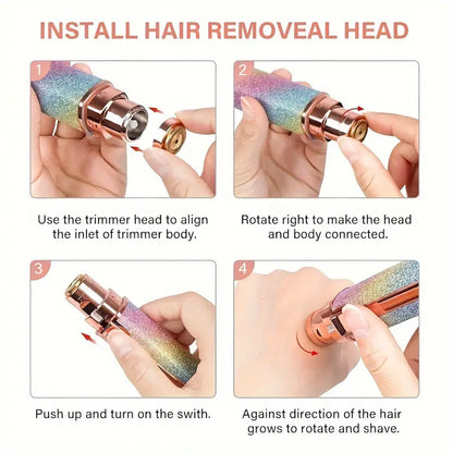 Painless Hair Remover – Smooth, Effortless &amp; Ready Anywhere!