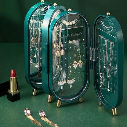 Foldable Jewelry Organizer – Elegant, Spacious &amp; Convenient
